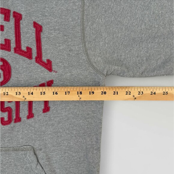 Cornell University Hooded Sweatshirt League Pullover College Hoodie 1865 Size Sm - Picture 8 of 8